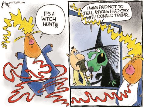 The Cultural Impact of Witch Hunt Cartoons: A Visual Analysis